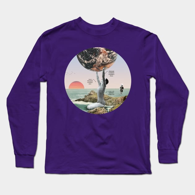 Mother Earth Long Sleeve T-Shirt by deardross